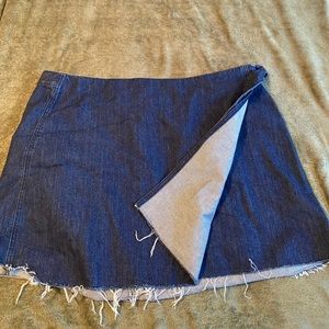 Madewell denim skirt sz18